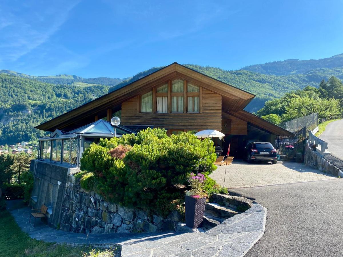 Appartement Aareschlucht- Grandiose Aussicht Fuer 2-6 Pers. Meiringen Dış mekan fotoğraf