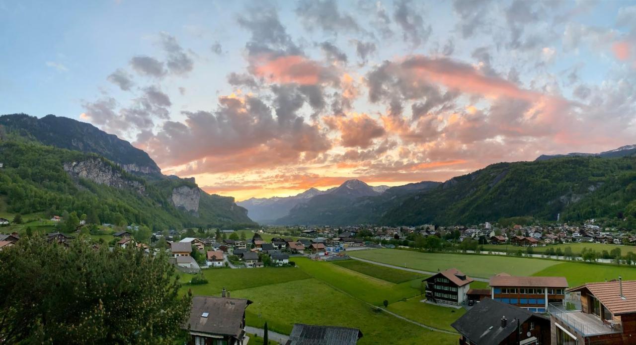 Appartement Aareschlucht- Grandiose Aussicht Fuer 2-6 Pers. Meiringen Dış mekan fotoğraf